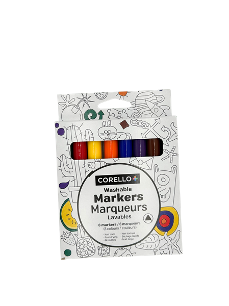 Image Marqueurs Washable Corello Asst.16 col.