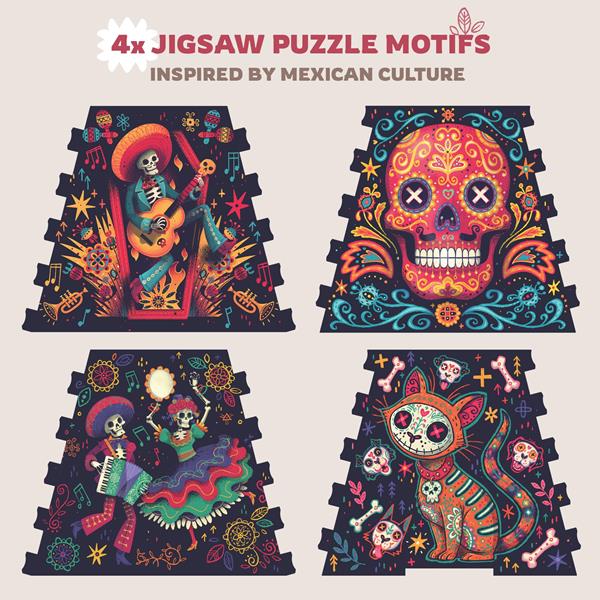 CluePuzzle / Pyramid of the Sun - ext. Day of the Dead