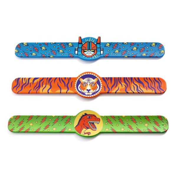 Image Bracelets enrouleurs / Dino, Tigre, Superhéros #CO 15#
