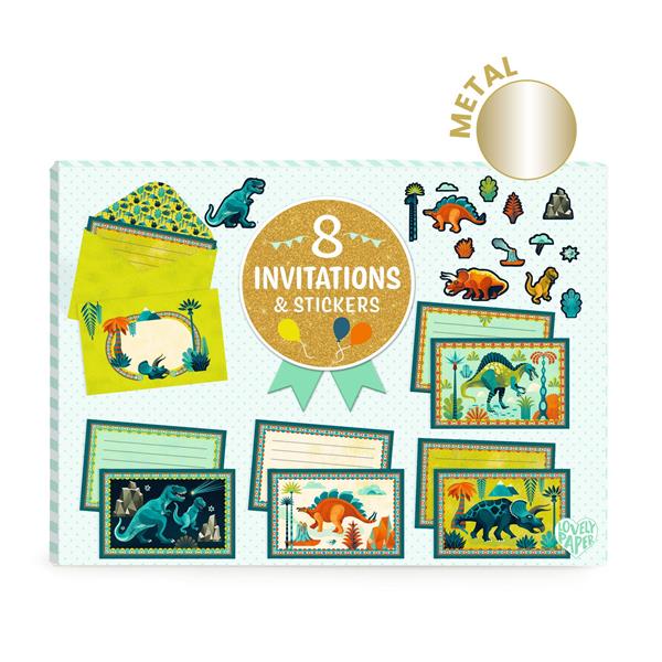 Image Invitations / Cric croc, Dino Rock #CO 6#