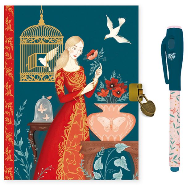 Image Secret notebook and pen / Lisa*
