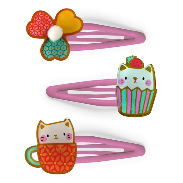 Image Plume / Barrettes Yoko x3