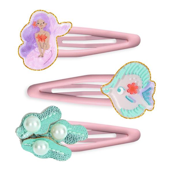 Image Plume / Barrettes Marina x3
