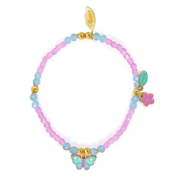 Image Plume / Bracelet Lila