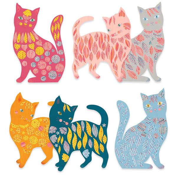 Créer avec du papier / Les jolis chats d’Elodie
