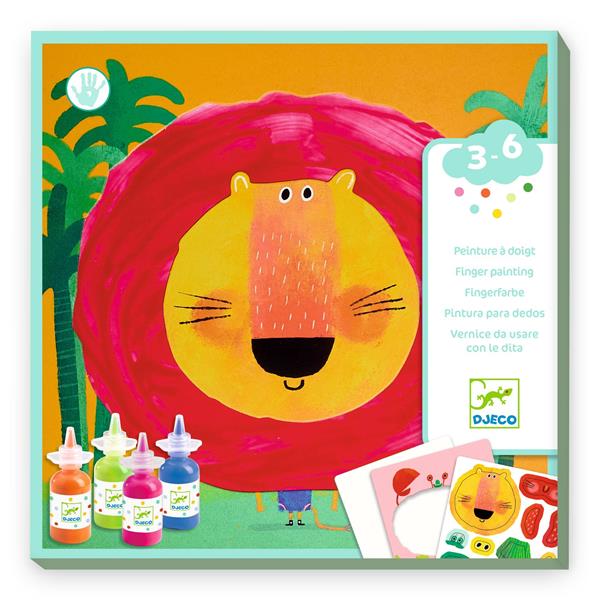 Image Peindre avec ses doigts / Animaux foufous