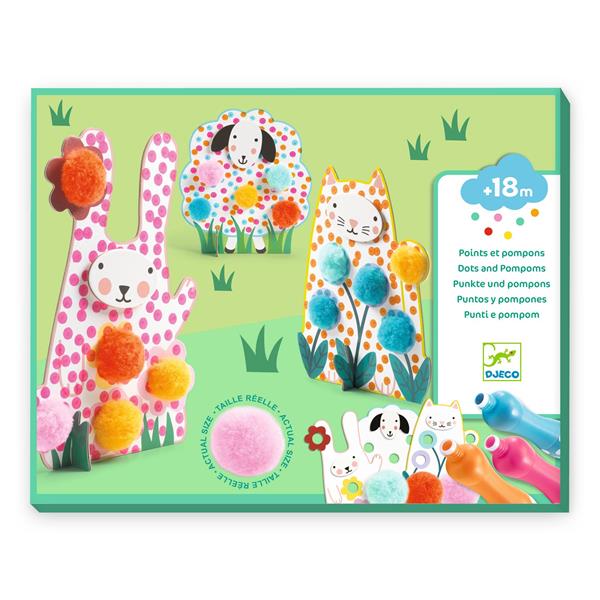 Image Points et pompons / Dans l'herbe