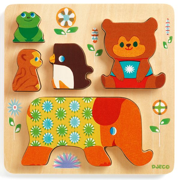 Image Wooden Puzzle / Woodypile / 5 pcs*