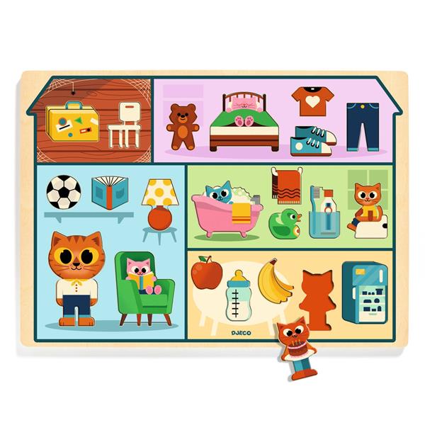 Image Wooden puzzle / Puzzlo House