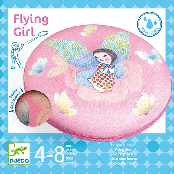 Image Flying Disc / Flying girl*