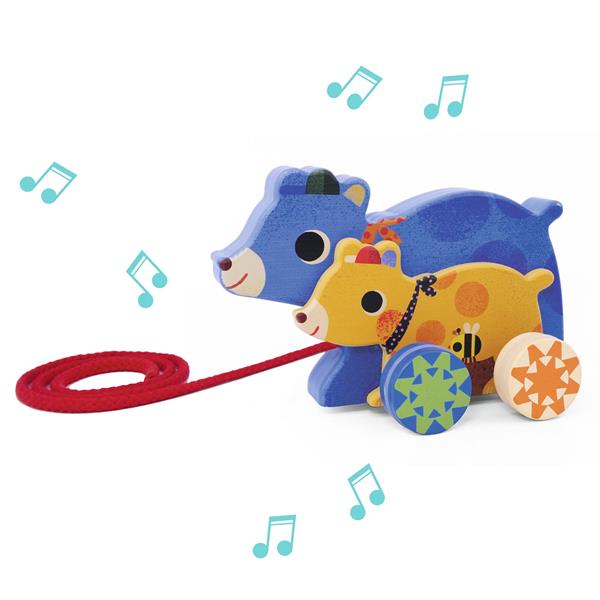 Image Pull Along Toy / Gabi & Sam