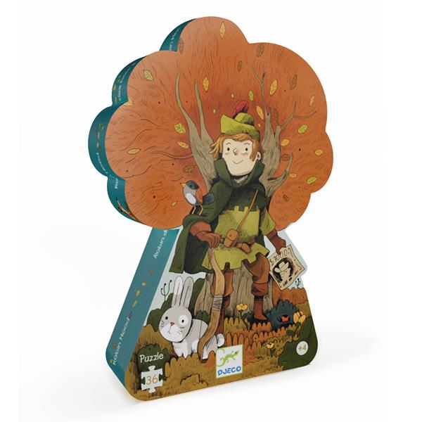 Image Silhouette puzzle / Robin Hood - 36pcs