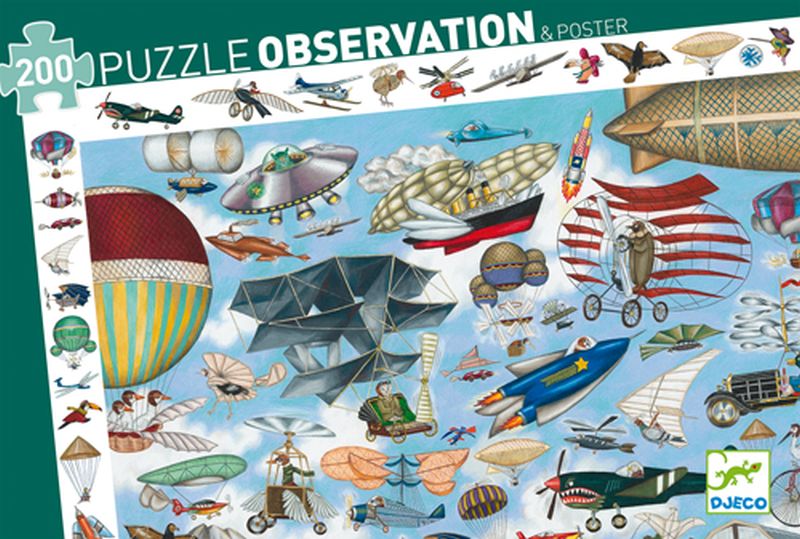 Image Puzzle observation / Aero club / 200 pcs*