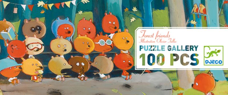 Image Puzzle gallery / Forest Friends / 100 pcs*