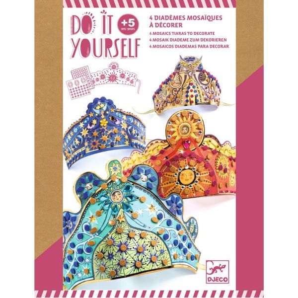Image DIY /  Enchantresses : mosaics tiaras to decorate