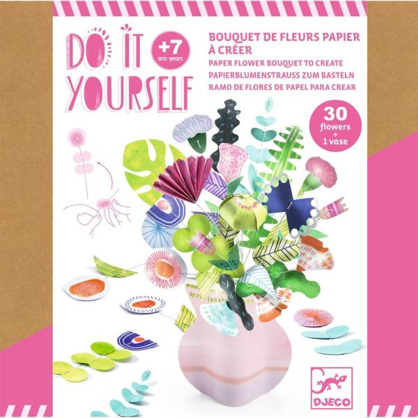 Image DIY / Delicate : paper flowers bouquet*