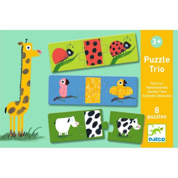 Image Puzzle duo-trio /  Naked animals*