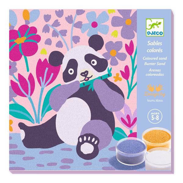 Image Sables colorés / Pattes de velours