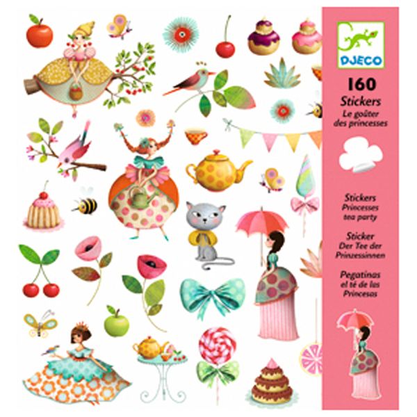 Image Stickers / Princess Tea Party*    #CO 10#