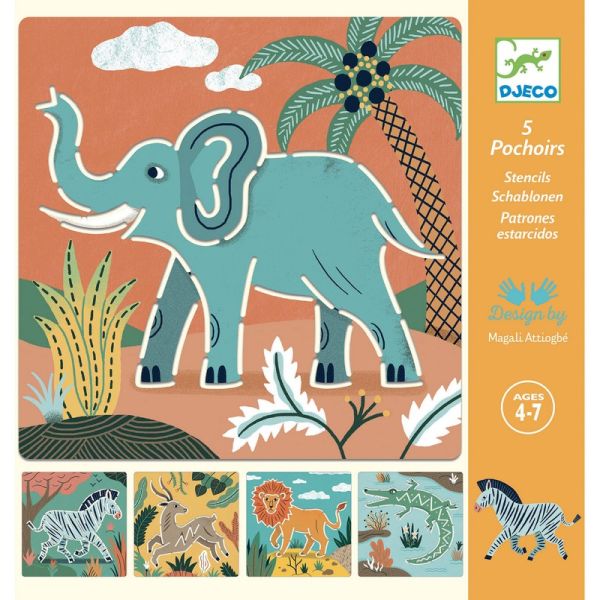 Image Stencils / Wild Animals*