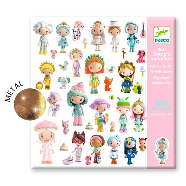 Image Metallic Stickers / The little world of Tinyly #CO 10#