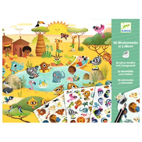 Image Decals / Savannah, desert and North Pole