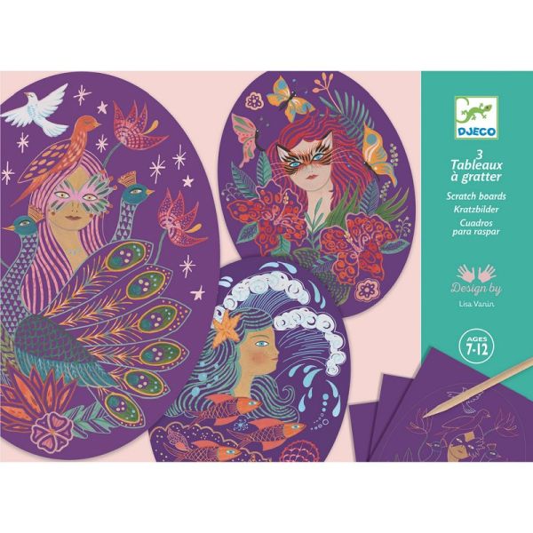 Image Scratch cards / Nymphs*