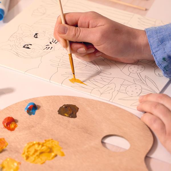 Atelier 22, mélange de couleurs