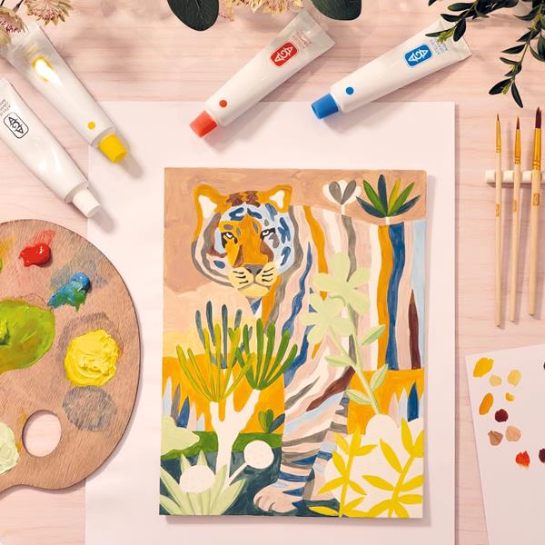 Atelier 22, mélange de couleurs