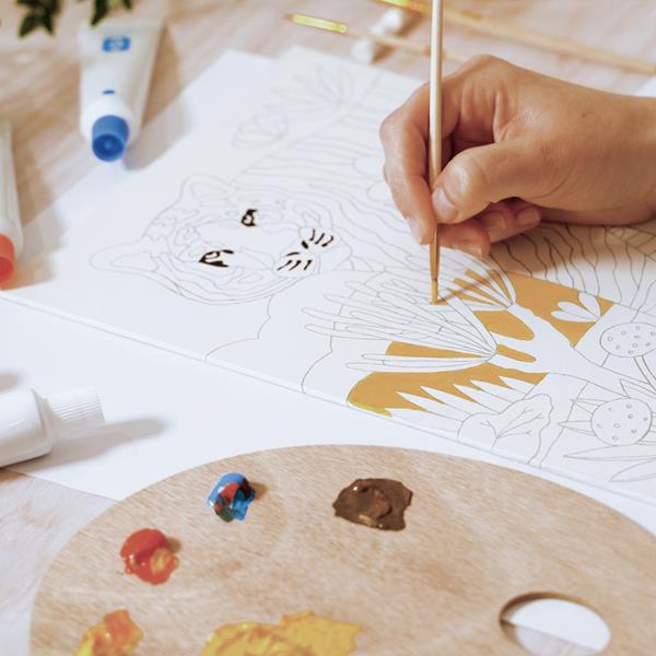 Atelier 22, mélange de couleurs
