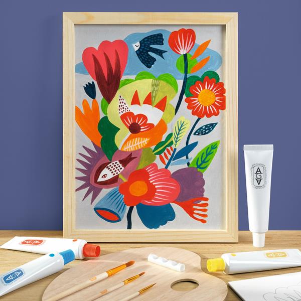 Atelier 23, mélange de couleurs