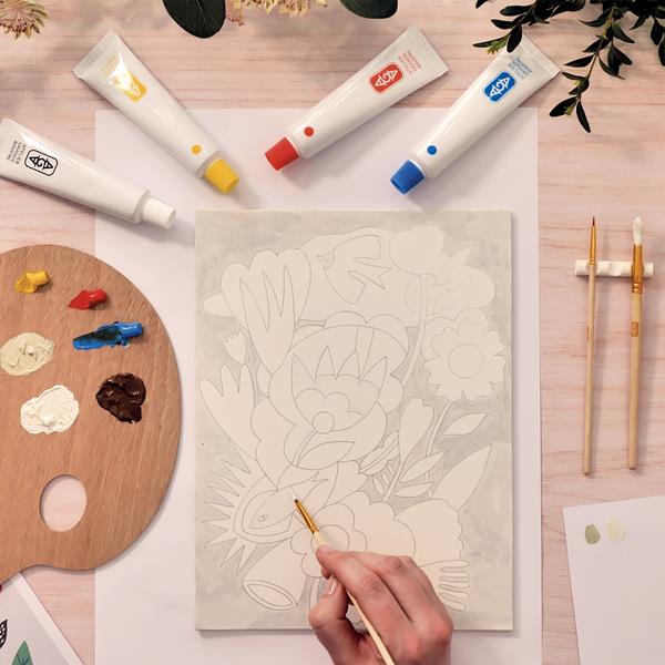 Atelier 23, mélange de couleurs