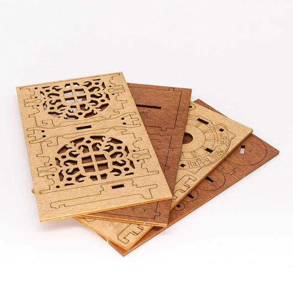 Gift Puzzle Box / Happy New Year Tree