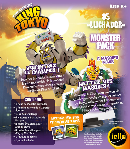 King of Tokyo - ext. Monster Pack : Luchador (fr)