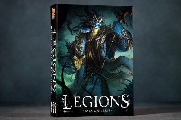 Legions : Univers d'Abyss / couverture Roi Estran (fr-en)