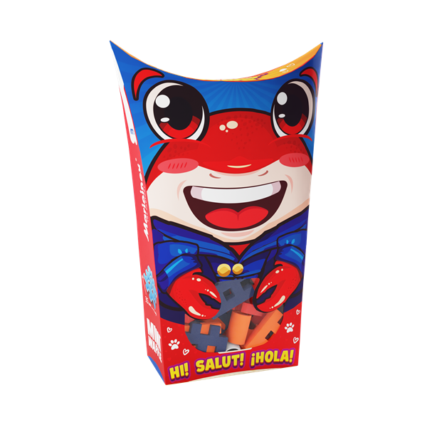 Image Mini Waffle - Pocket Pets : Crab 33 pcs (fr-en)