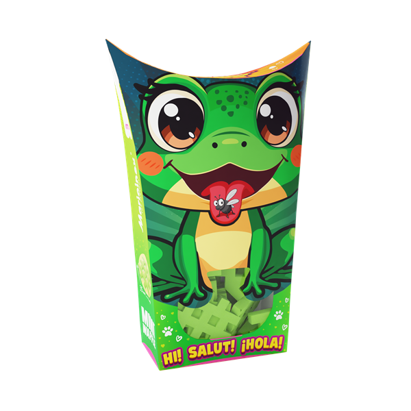 Image Mini Waffle - Pocket Pets : Frog 34 pcs (fr-en)