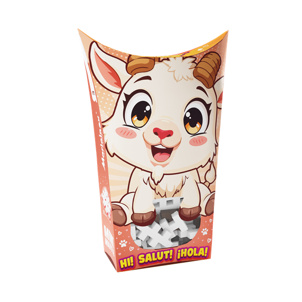 Image Mini Waffle - Pocket Pets : Goat 35 pcs (fr-en)
