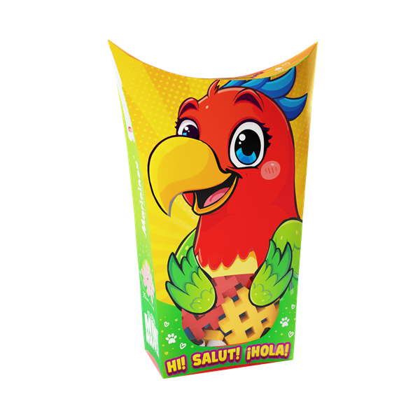 Image Mini Waffle - Pocket Pets : Parrot 25 pcs (fr-en)