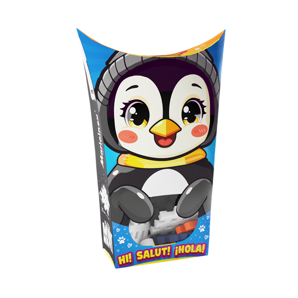 Image Mini Waffle - Pocket Pets : Penguin 17 pcs (fr-en)