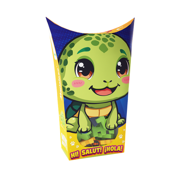 Image Mini Waffle - Pocket Pets : Turtle 25 pcs (fr-en)