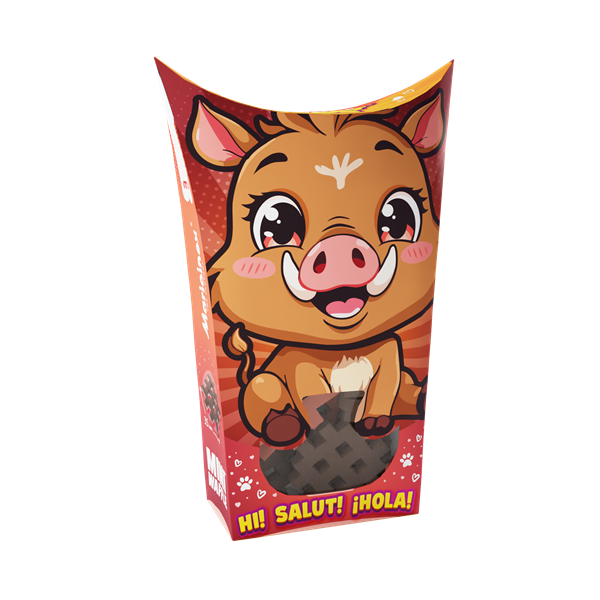 Image Mini Waffle - Pocket Pets : Boar 25 pcs (fr-en)