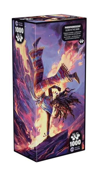Image Puzzle Phosphoresent - 1000p : Volcanic Spirit (fr-en)