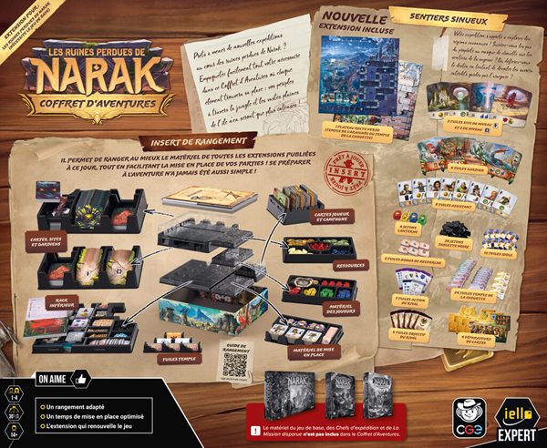 Les Ruines Perdues de Narak - ext. BigBox : Le Coffret d’Aventure (fr)