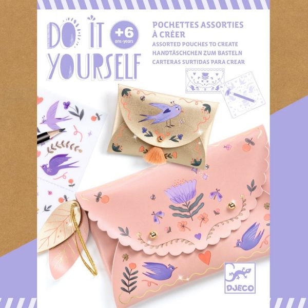 Image DIY / Sweet fashionista : pouches to creeate