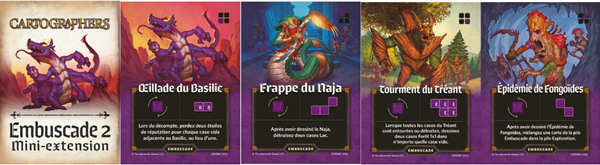Cartographers - mini extension Embuscade 2 (fr)