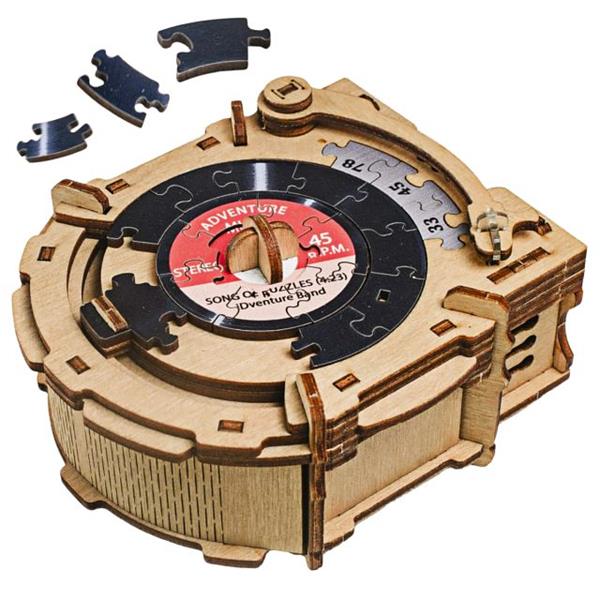 Image Gift Puzzle Box / Record Player